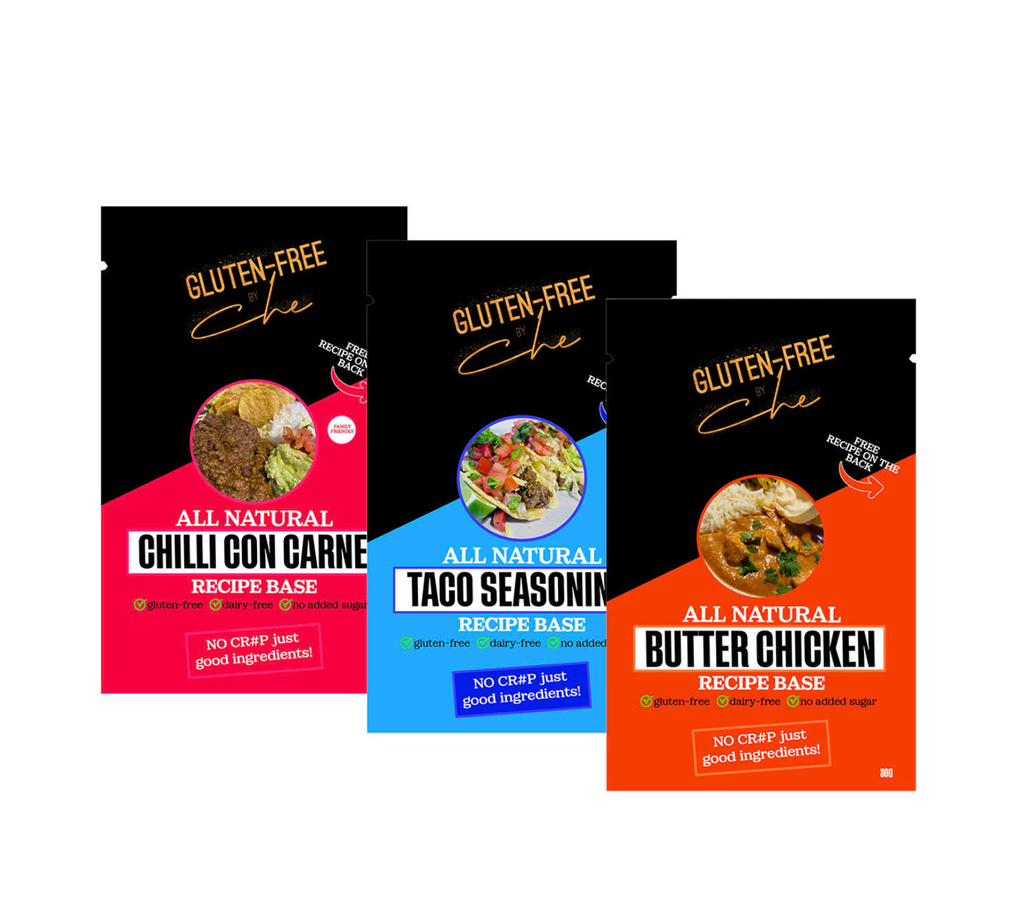 Gluten-Free Recipe Base (Mixed - 3 Pack)