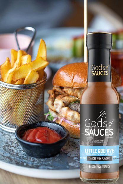 Little God Rye - Spicy Sweet & Sour Ketchup Sauce