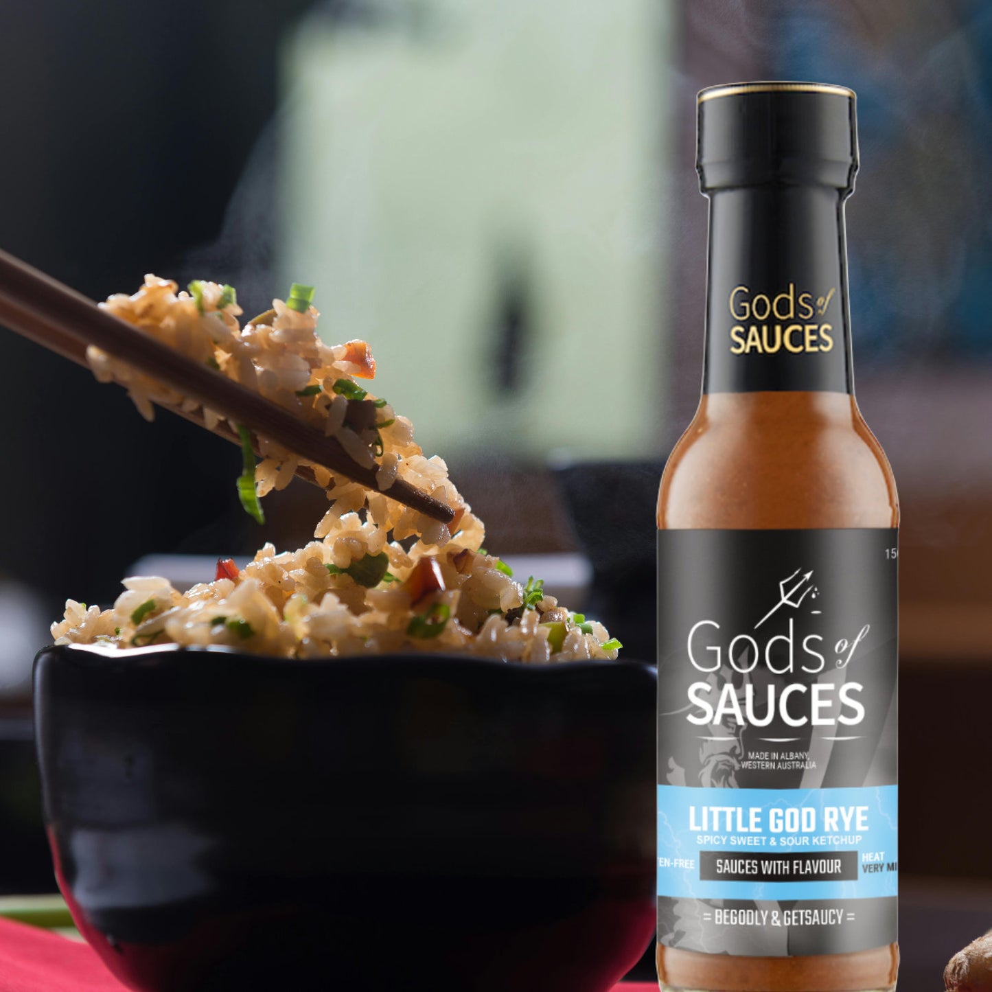 Little God Rye - Spicy Sweet & Sour Ketchup Sauce