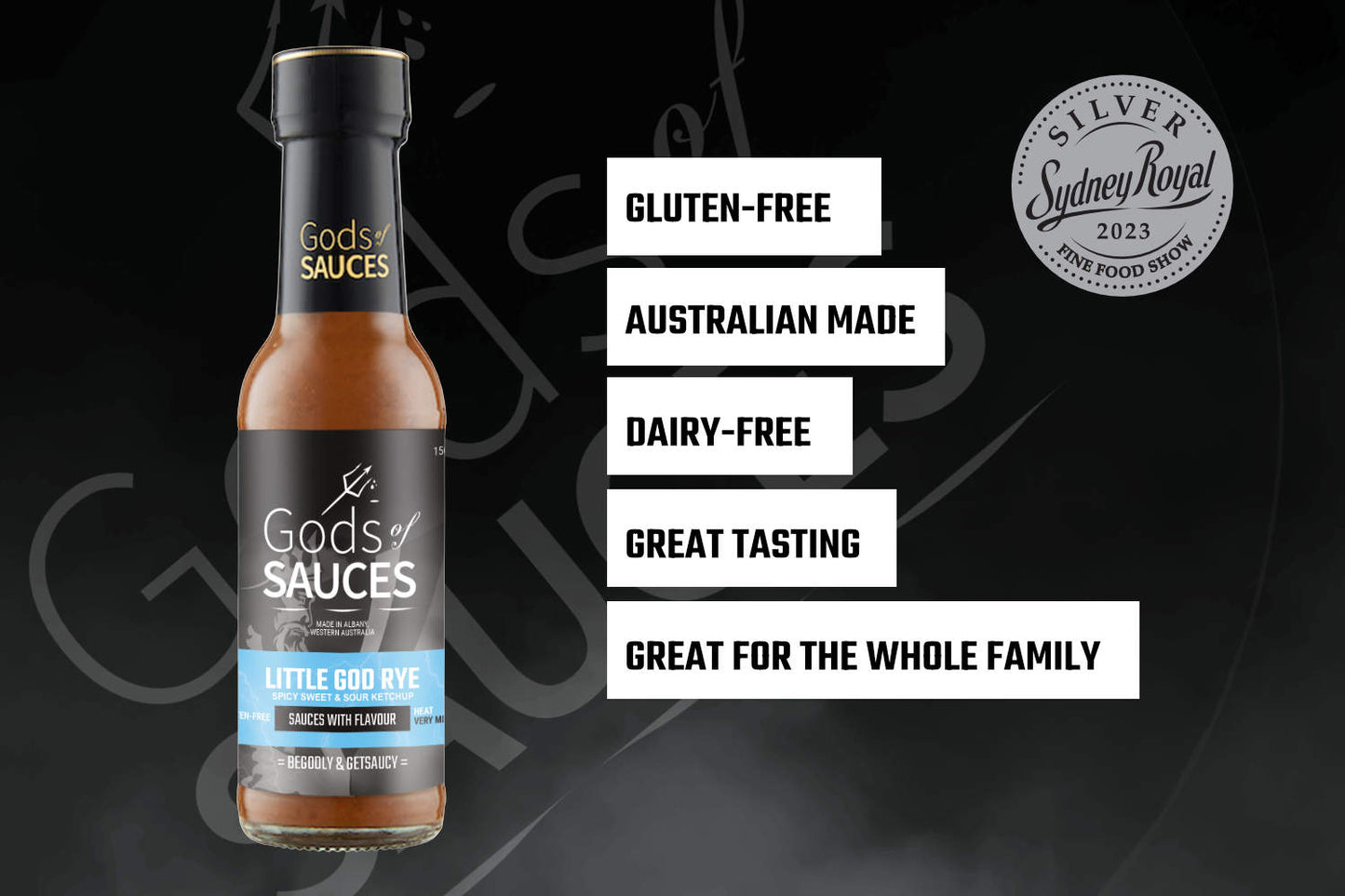 Little God Rye - Spicy Sweet & Sour Ketchup Sauce